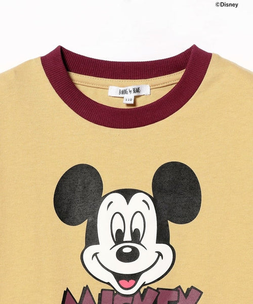 日本童裝 B:MING by BEAMS x Disney MICKEY短袖上衣 80-150cm 男童款/女童款 夏季 TOPS