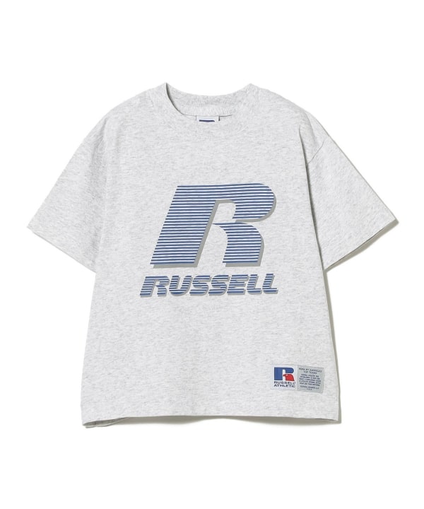 Japanese B:MING by BEAMS RUSSELL ATHLETIC short-sleeved tops (110-130cm) for boys and girls (summer TOPS)
