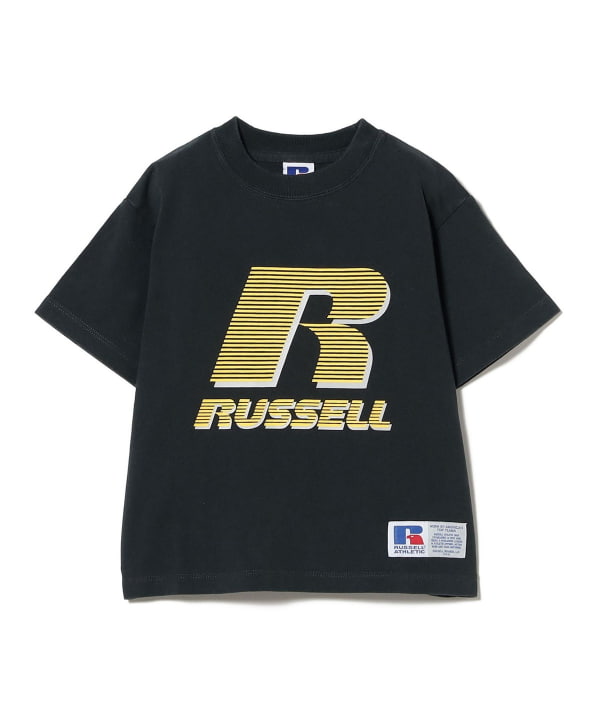 Japanese B:MING by BEAMS RUSSELL ATHLETIC short-sleeved tops (110-130cm) for boys and girls (summer TOPS)