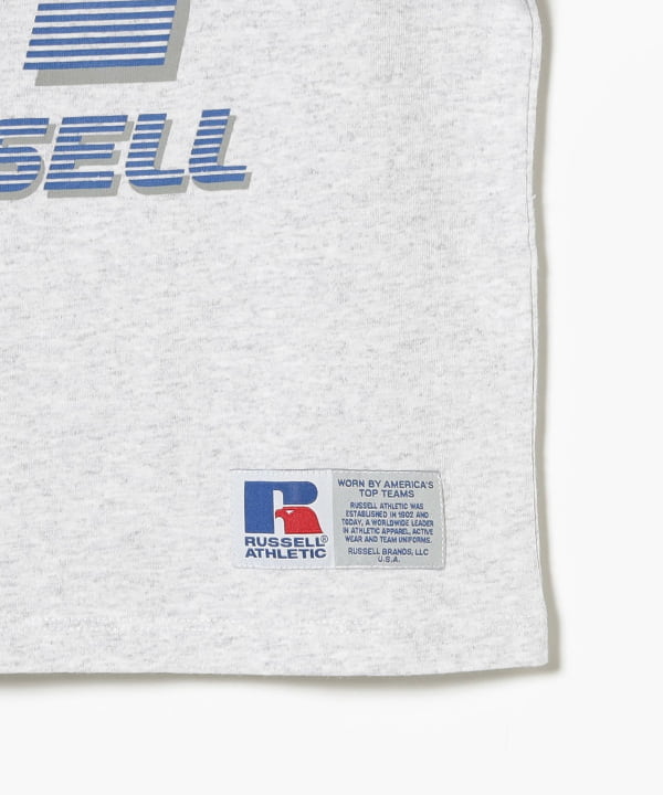 Japanese B:MING by BEAMS RUSSELL ATHLETIC short-sleeved tops (110-130cm) for boys and girls (summer TOPS)