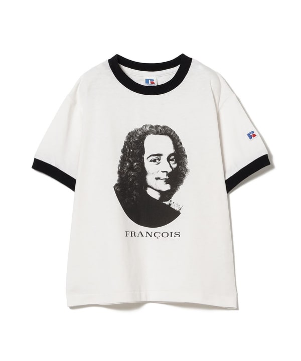Japanese B:MING by BEAMS RUSSELL ATHLETIC short-sleeved tops (110-130cm) for boys and girls (summer TOPS)