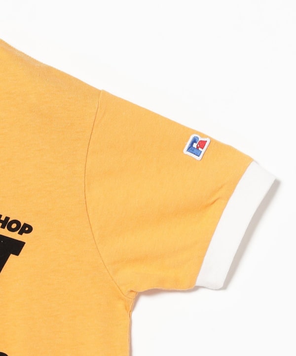 Japanese B:MING by BEAMS RUSSELL ATHLETIC short-sleeved tops (110-130cm) for boys and girls (summer TOPS)