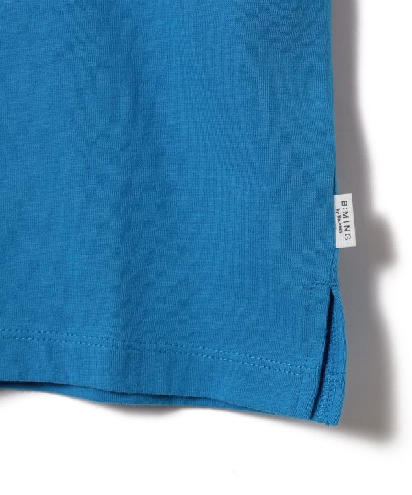 Japanese children's clothing B:MING by BEAMS printed letter top 100-140cm girls summer TOPS