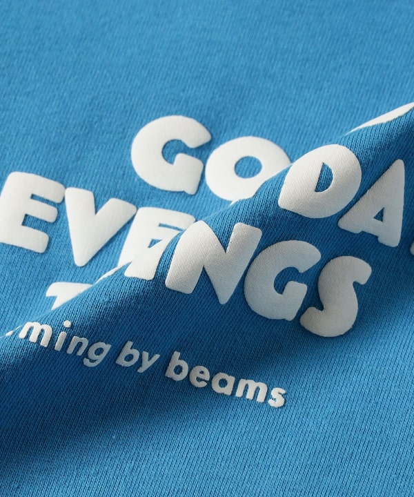 Japanese children's clothing B:MING by BEAMS printed letter top 100-140cm girls summer TOPS