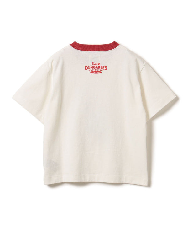 B:MING by BEAMS x Lee 'CAN'T BUST EM' short-sleeved top (110-140cm) for boys and girls (summer)