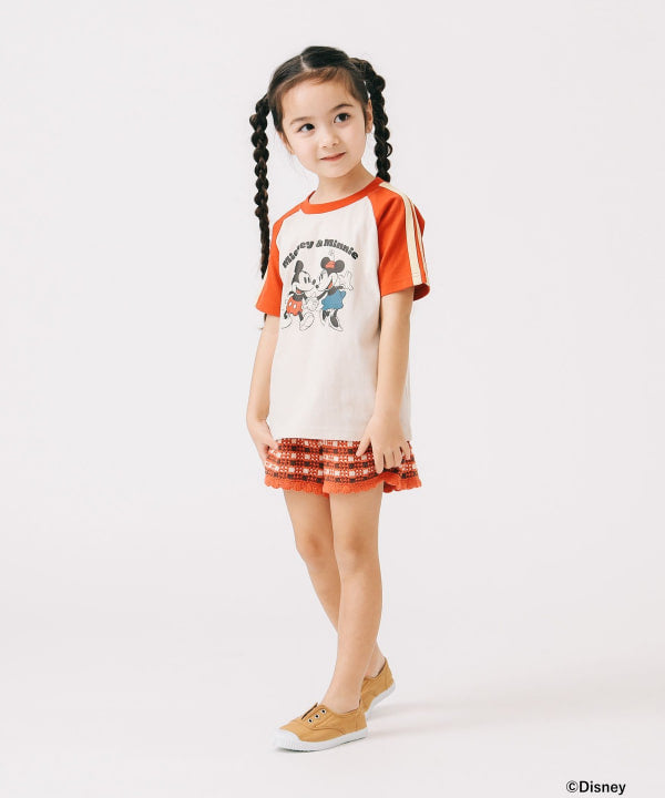 Japanese B:MING by BEAMS Disney / MICKEY & MINNIE Tops 90-150cm Boys'/Girls' Summer TOPS