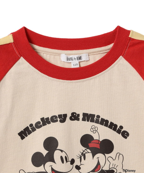 Japanese B:MING by BEAMS Disney / MICKEY & MINNIE Tops 90-150cm Boys'/Girls' Summer TOPS