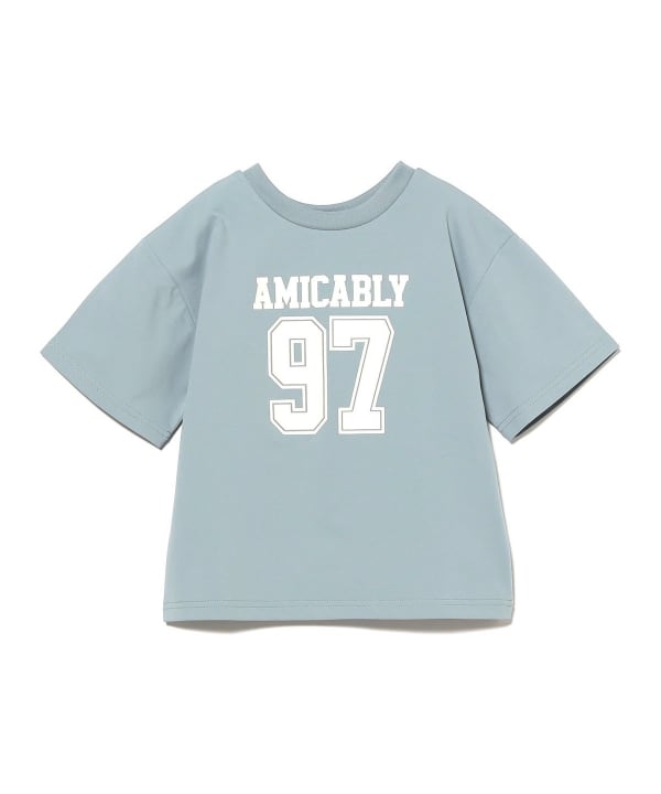 Japanese children's clothing B:MING by BEAMS 2Way two-piece digital print top (100-140cm) for boys and girls summer TOPS