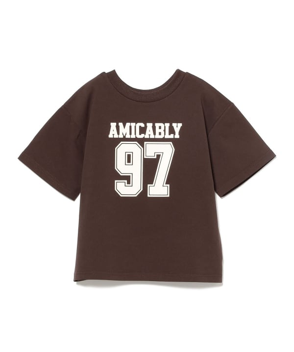Japanese children's clothing B:MING by BEAMS 2Way two-piece digital print top (100-140cm) for boys and girls summer TOPS