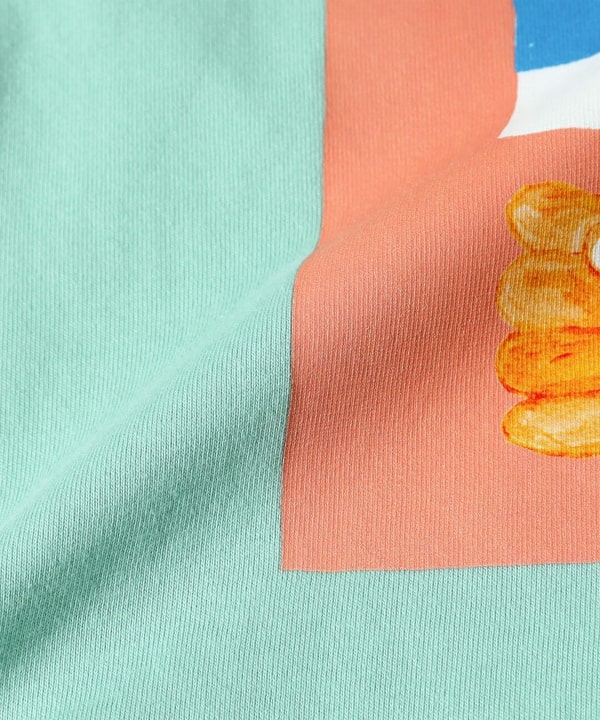 Japanese children's clothing B:MING by BEAMS printed tops 100-140cm boys/girls summer TOPS