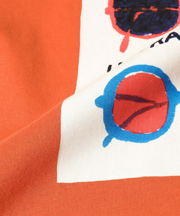 Japanese children's clothing B:MING by BEAMS printed tops 100-140cm boys/girls summer TOPS