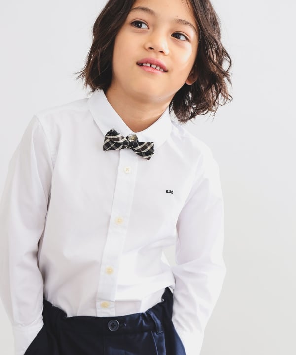 Japanese children's clothing B:MING by BEAMS shirt 100-130cm boys' summer TOPS interview/banquet/performance