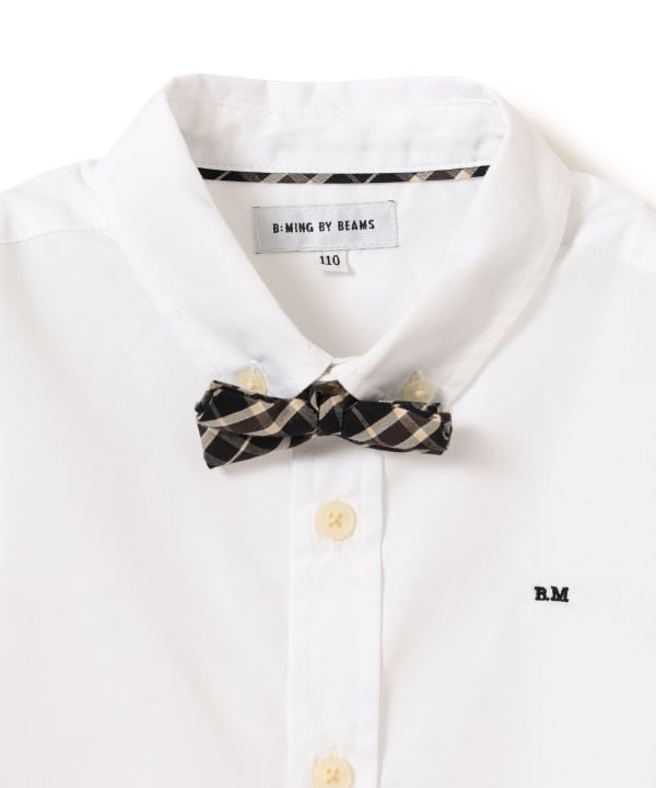 Japanese children's clothing B:MING by BEAMS shirt 100-130cm boys' summer TOPS interview/banquet/performance