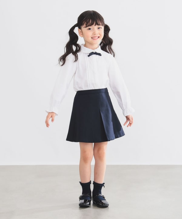 Japanese children's clothing B:MING by BEAMS shirt 100-130cm girls summer dresses for interviews/banquets/performances