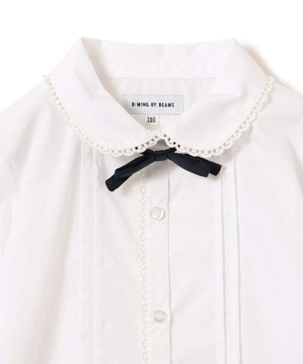 Japanese children's clothing B:MING by BEAMS shirt 100-130cm girls summer dresses for interviews/banquets/performances