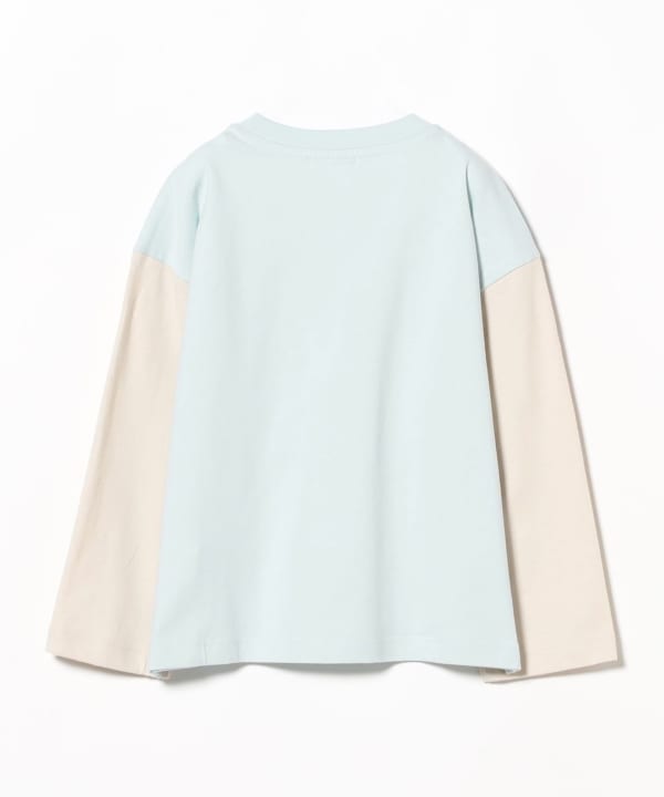 Japanese children's clothing B:MING by BEAMS letter print top 100-140cm boys summer TOPS
