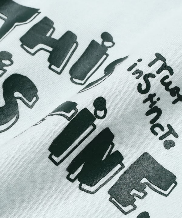 Japanese children's clothing B:MING by BEAMS letter print top 100-140cm boys summer TOPS