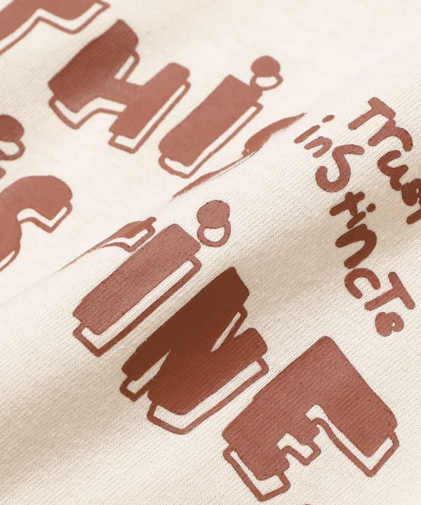 Japanese children's clothing B:MING by BEAMS letter print top 100-140cm boys summer TOPS