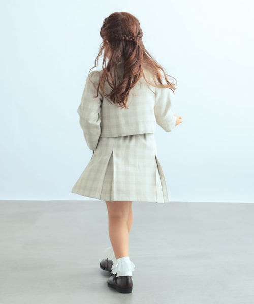 日本童裝 B:MING by BEAMS 西裝短外套 100-130cm 女童款 夏季 OUTERWEAR 面試/宴會/表演