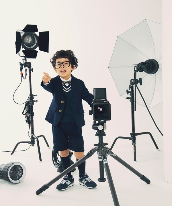 Japanese children's clothing B:MING by BEAMS suit jacket 100-130cm boys' summer outerwear interview / banquet / performance