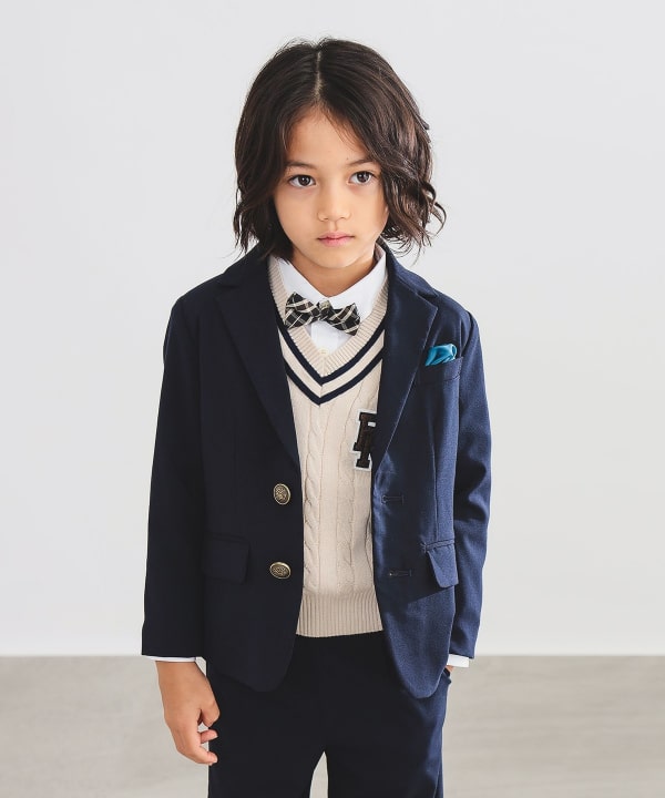 Japanese children's clothing B:MING by BEAMS suit jacket 100-130cm boys' summer outerwear interview / banquet / performance