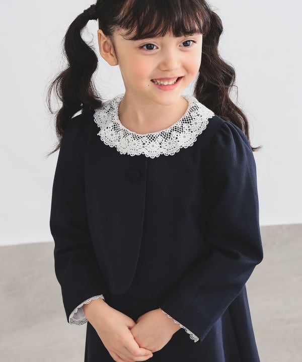 Japanese children's clothing B:MING by BEAMS dress short jacket 100-130cm girls summer outerwear interview / banquet / performance