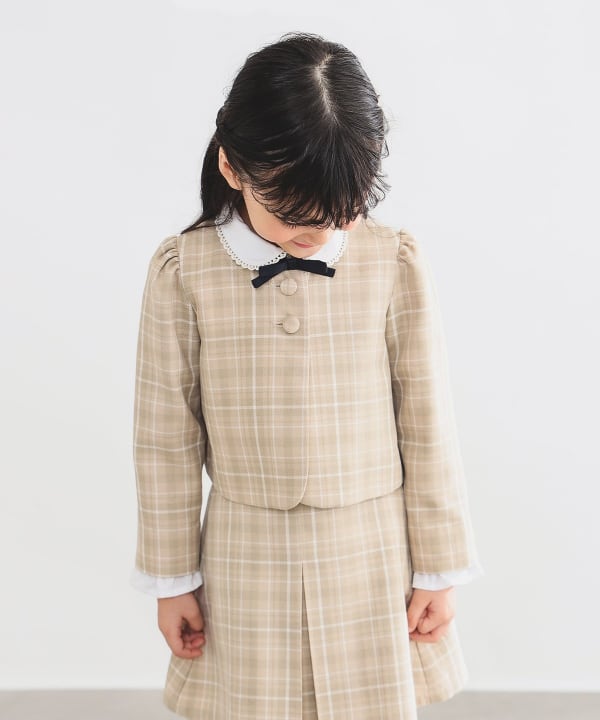 Japanese children's clothing B:MING by BEAMS dress short jacket 100-130cm girls summer outerwear interview / banquet / performance