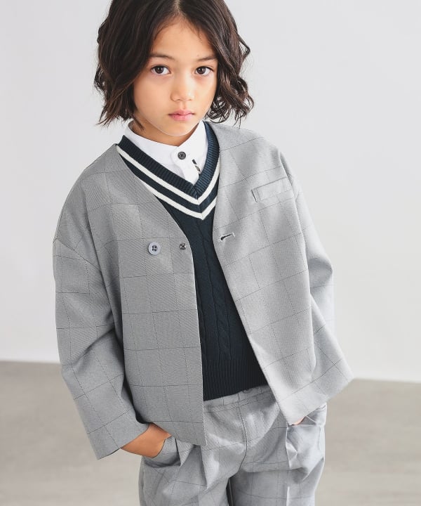 Japanese children's clothing B:MING by BEAMS suit jacket 100-160cm boys' summer OUTERWEAR interview / banquet / performance