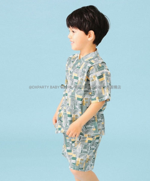 日本童裝 B:MING by BEAMS 日本甚平 90-140cm 男童款 夏季 日本和服 TOPS PANTS