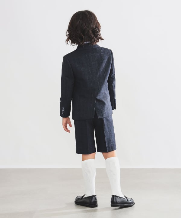 Japanese children's clothing B:MING by BEAMS three-piece suit 100-130cm boys' summer outerwear tops pants interviews/banquets/performances