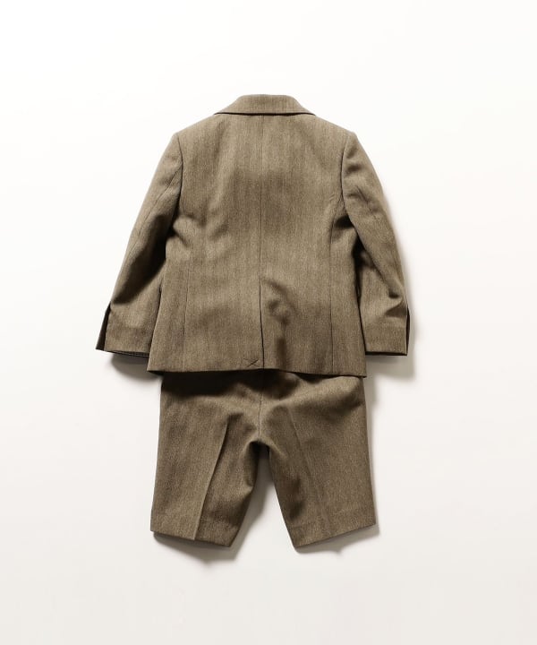 Japanese children's clothing B:MING by BEAMS three-piece suit 100-130cm boys' summer outerwear tops pants interviews/banquets/performances