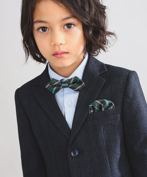 Japanese children's clothing B:MING by BEAMS three-piece suit 100-130cm boys' summer outerwear tops pants interviews/banquets/performances