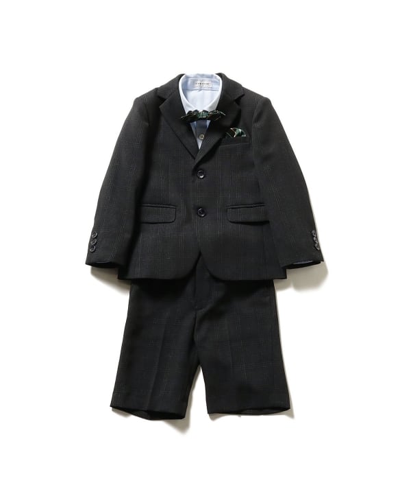 Japanese children's clothing B:MING by BEAMS three-piece suit 100-130cm boys' summer outerwear tops pants interviews/banquets/performances