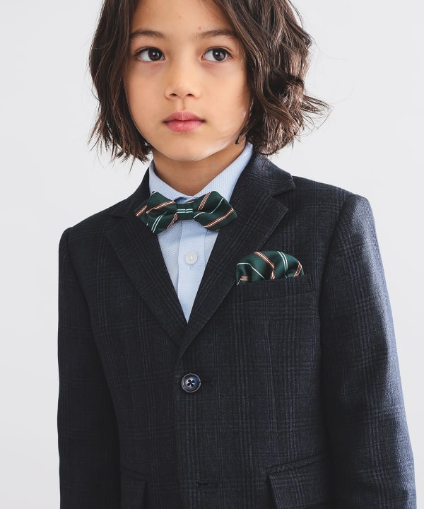 Japanese children's clothing B:MING by BEAMS three-piece suit 100-130cm boys' summer outerwear tops pants interviews/banquets/performances