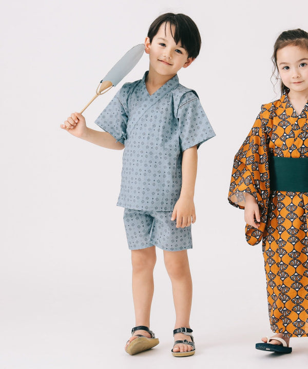 B:MING by BEAMS Jinbei Japanese Kimono 90-140cm Boys' Summer TOPS PANTS Japanese Summer Festival Special