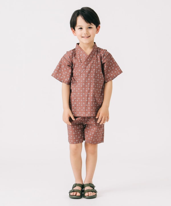 B:MING by BEAMS Jinbei Japanese Kimono 90-140cm Boys' Summer TOPS PANTS Japanese Summer Festival Special