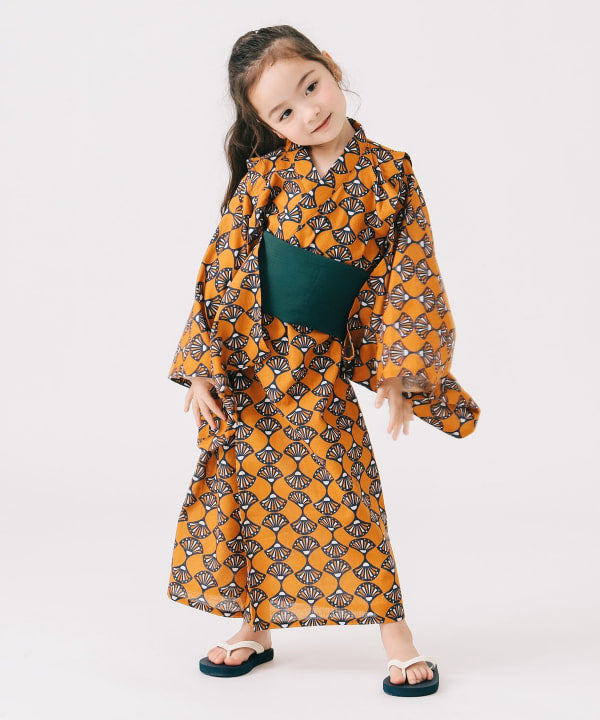 B:MING by BEAMS Japanese Yukata Kimono 90-140cm Girls' Summer Dresses Japanese Summer Festival Special