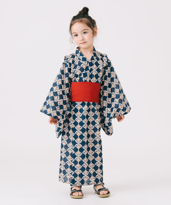 B:MING by BEAMS Japanese Yukata Kimono 90-140cm Girls' Summer Dresses Japanese Summer Festival Special