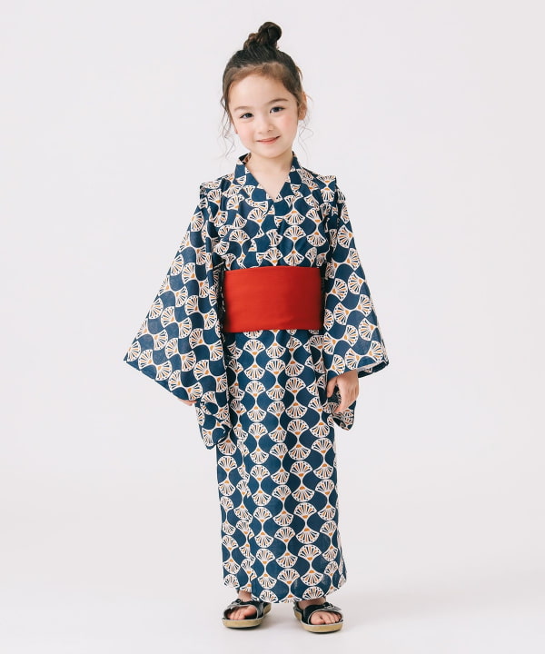 B:MING by BEAMS Japanese Yukata Kimono 90-140cm Girls' Summer Dresses Japanese Summer Festival Special