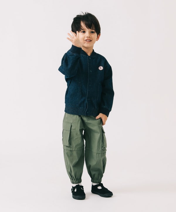 Japanese children's clothing B:MING by BEAMS baseball jacket 100-140cm boys' summer OUTERWEAR