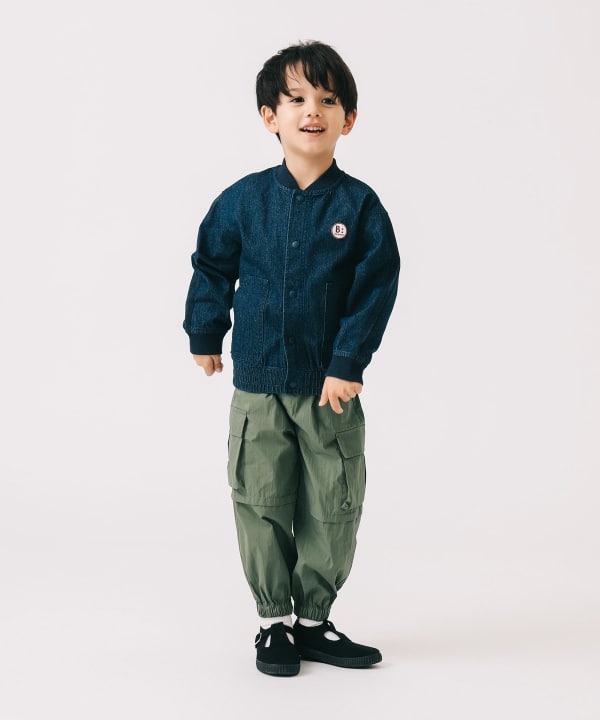 Japanese children's clothing B:MING by BEAMS baseball jacket 100-140cm boys' summer OUTERWEAR