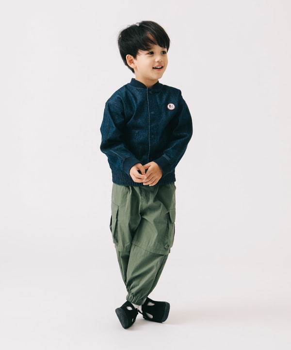 Japanese children's clothing B:MING by BEAMS baseball jacket 100-140cm boys' summer OUTERWEAR