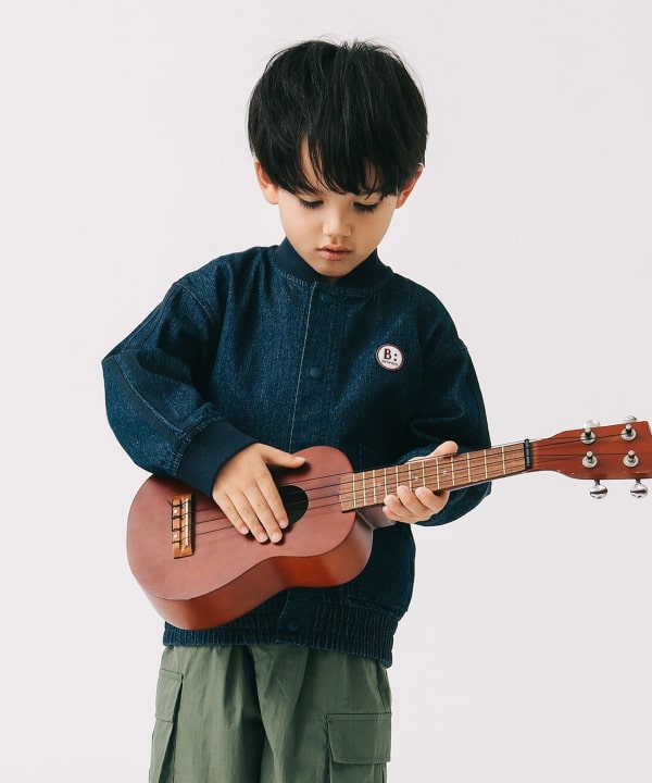 Japanese children's clothing B:MING by BEAMS baseball jacket 100-140cm boys' summer OUTERWEAR