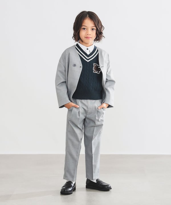 Japanese children's clothing B:MING by BEAMS suit pants 100-160cm boys' summer PANTS interviews/banquets/performances