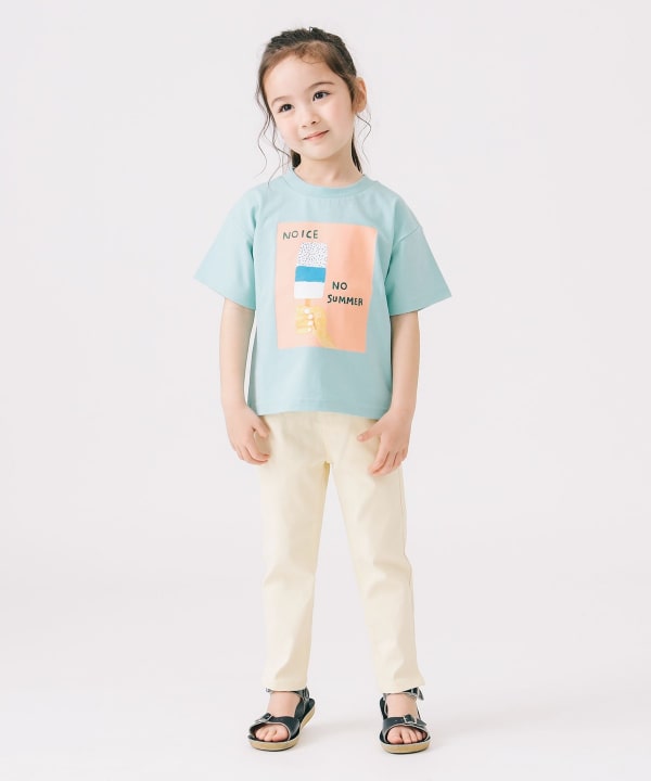 Japanese children's clothing B:MING by BEAMS casual pants 100-140cm boys'/girls' summer PANTS