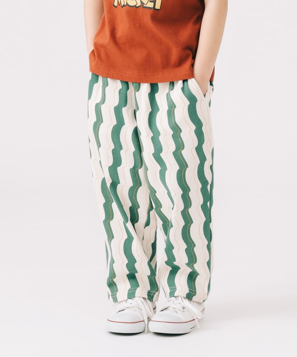 B:MING by BEAMS Wavy Pants (100-140cm) for Boys and Girls Summer