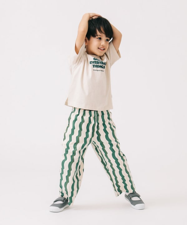 B:MING by BEAMS Wavy Pants (100-140cm) for Boys and Girls Summer