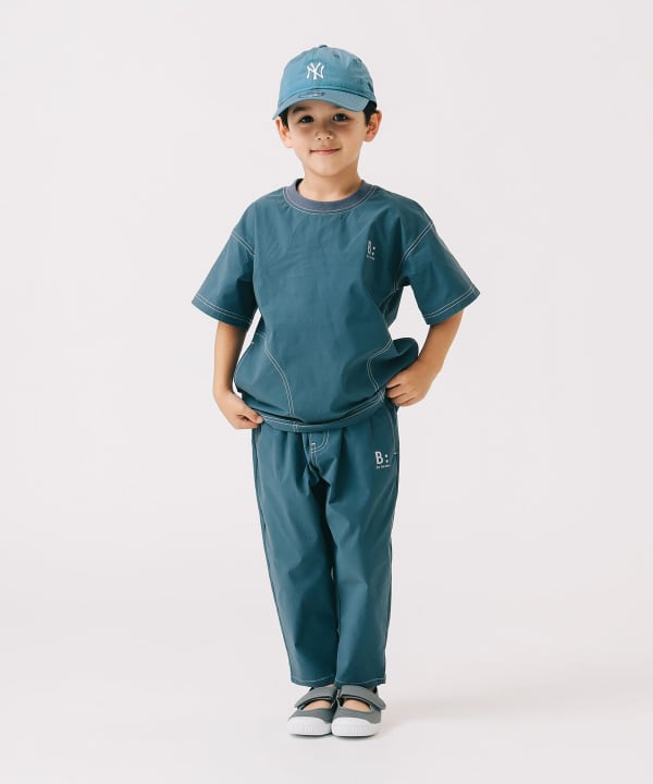 Japanese children's clothing B:MING by BEAMS waterproof series short-sleeved tops 100-150cm boys' summer TOPS
