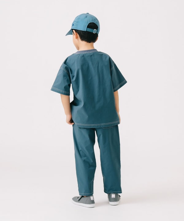 Japanese children's clothing B:MING by BEAMS waterproof series short-sleeved tops 100-150cm boys' summer TOPS