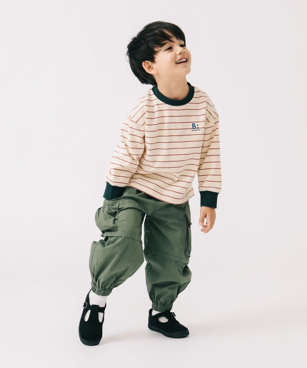 B:MING by BEAMS (Japanese children's clothing) overalls (100-140cm) for boys and girls (summer PANTS)